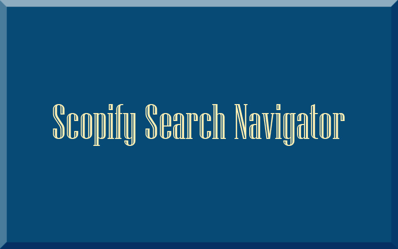 Scopify Search Navigator